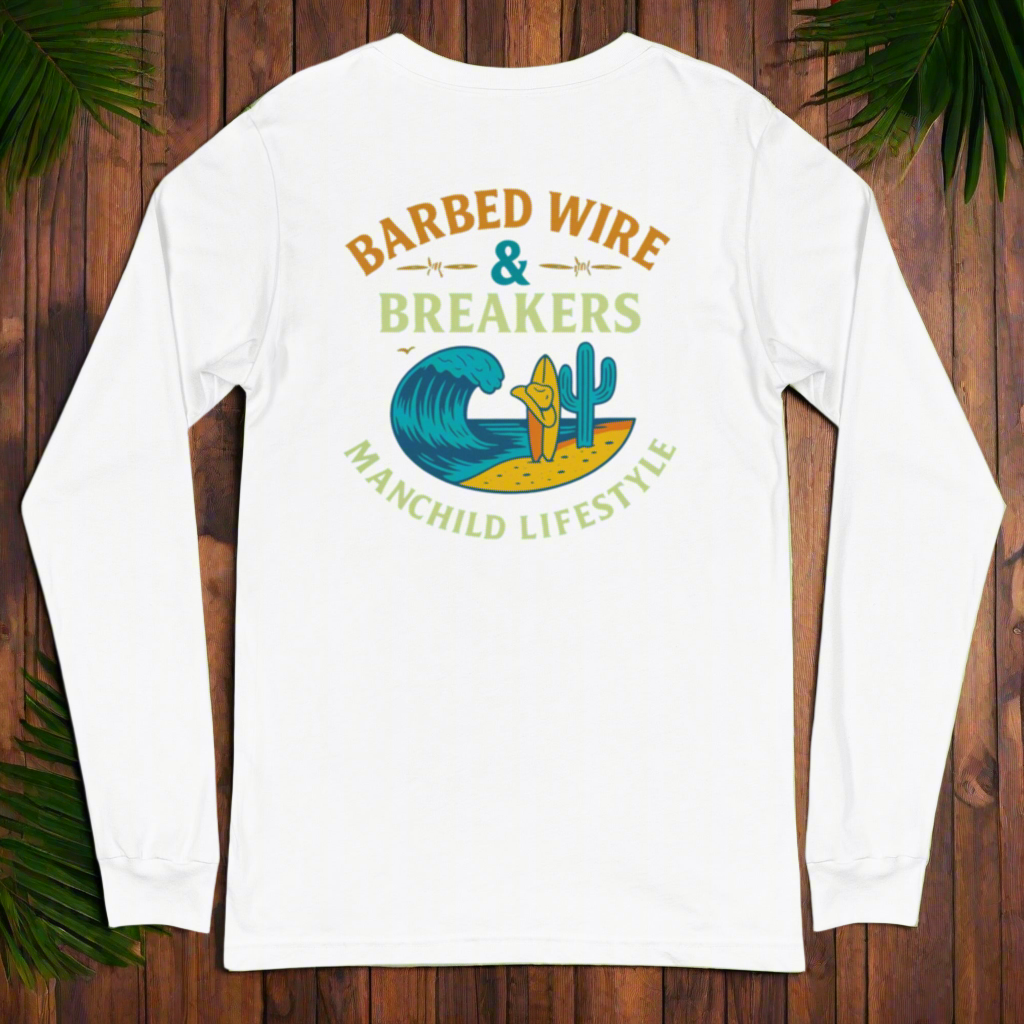 Surf logo Long Sleeve Tee